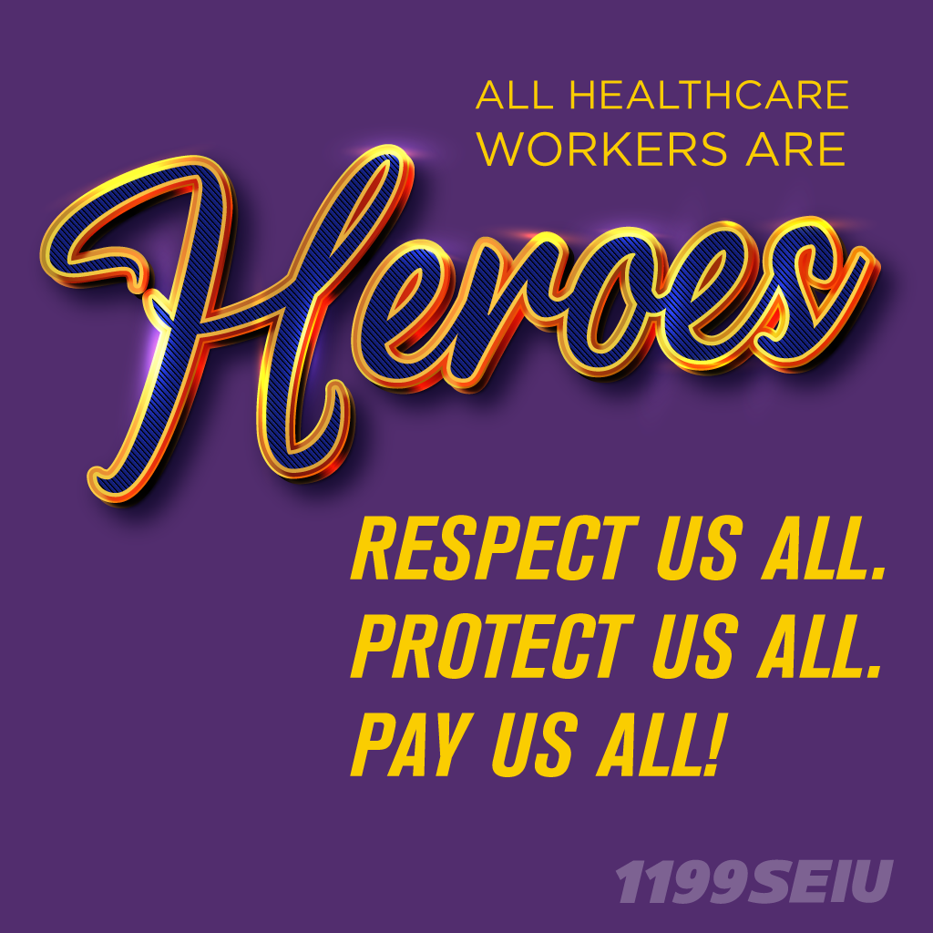 Bonuses for NY's frontline healthcare workers are coming 1199SEIU
